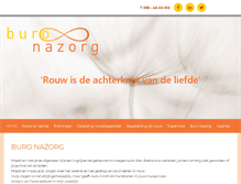 Tablet Screenshot of buronazorg.nl